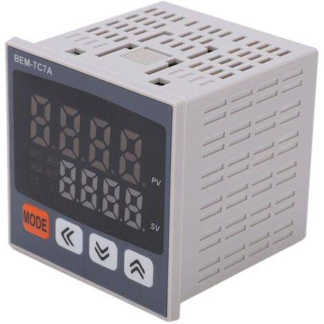 Eosnow Digitalthermostat PID-Temperaturregler mit intelligentem Relaisausgang 100-240VAC (BEM-TC7A-14RV)