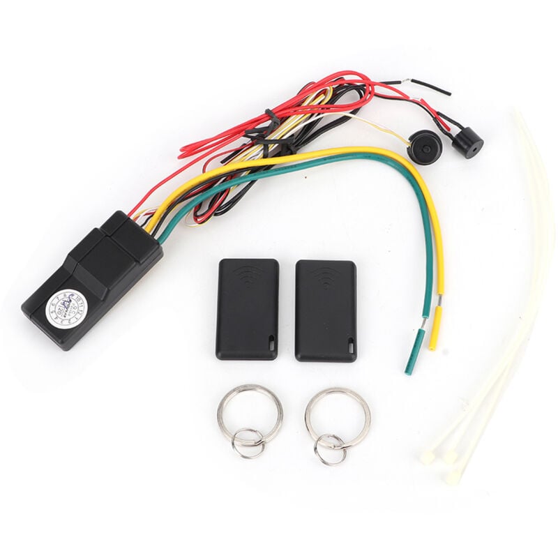 Image of Drahtloses unbewegliches Auto Motorschloss Anti -Hijacking Auto intelligenter Alarm - Eosnow