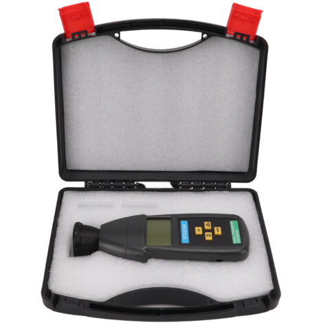 Eosnow DT2239B LCD-Digital-Stroboskop-Handblitz-Drehzahlmesser, berührungsloser Stroboskop-Drehzahlmesser, 60–19.999 U/min