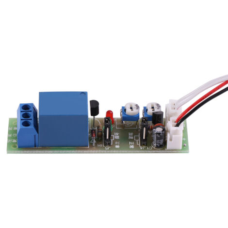 Eosnow Einstellbarer Infinite Cycle Timer Delay Ein/Aus-Schalter-Relaismodul (DC24V, 0–15 Min.)