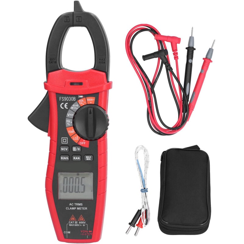 Image of Eosnow - FS9030B ac Clamp Meter Digital Multimeter Intelligente Spannung Strom Tester Clamp Amperemeter