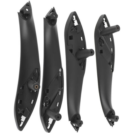 Eosnow Garniture de poignée de porte intérieure de voiture, 4 pièces, 51417279311, adaptée à la conduite à gauche F30 F32 F34 F82