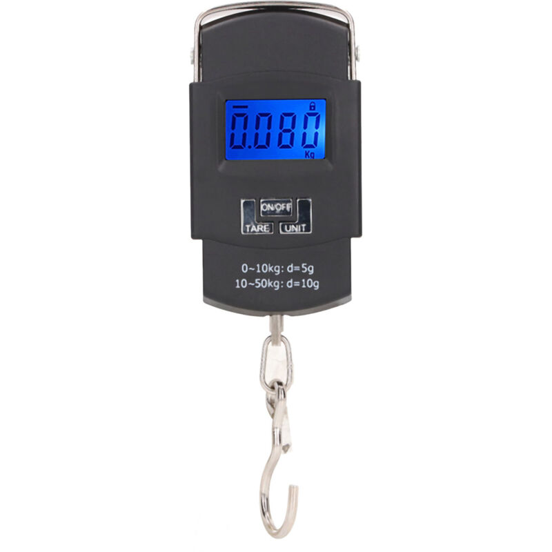Image of Eosnow - Gepäckskala Digitale Display 50 kg Kapazität Tragbares Waage Tool zum Einkaufsfischen