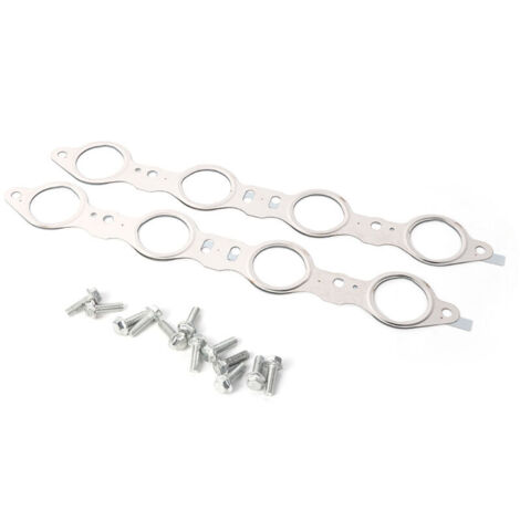 Eosnow Goits d'échappement boulons en acier multi-couche ajustement pour les moteurs LS1 LS2 LS3 LS6 LS7 LS9 LSX 12617944
