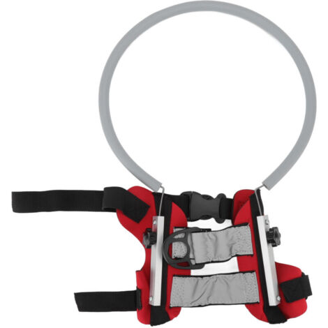 Eosnow Harnais Halo aveugle léger pour éviter les collisions,pratique pour animaux de compagnie,avec effet réfléchissant,pour chiens et chats aveugles,Rouge,diamètre du cercle S 22 cm/8,7 pouces 4 à 1