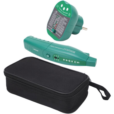 Eosnow HISITEK MS5902 Disyuntor automático Buscador de fusibles EE. UU. Probador de enchufe de la UE 110-250 V Enchufe de la UE