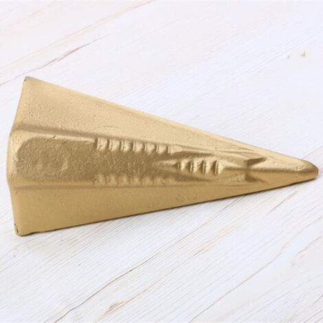 Eosnow Holzspaltkeil aus Metall, 7,5 cm x 7,0 cm x 16,5 cm