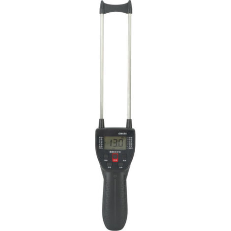 Eosnow Humidimètre numérique LCD à double sonde, testeur d'humidité de Grain rétro-éclairé avec invite vocale pour haricots, riz, blé, mas