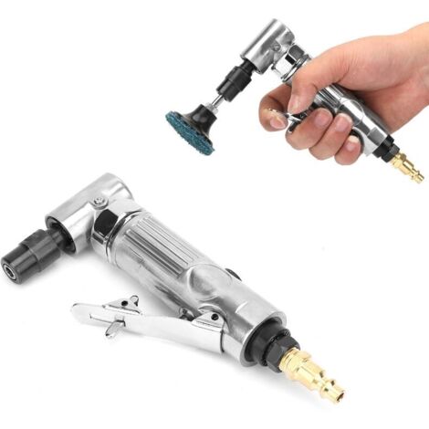 Eosnow Industrie-Druckluft-Biegeschleifer mit 90°-Winkel und 2-Zoll-BSP-Schleifscheibe