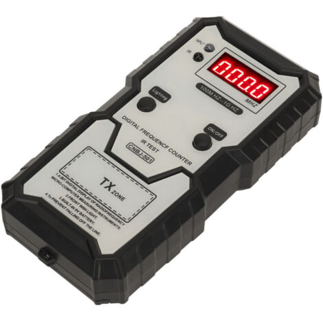 Eosnow Infrarot-Frequenztester für Fernbedienungsschlüssel, 100 MHz bis 1 GHz, hochpräzises Digitaldisplay, Frequenztester für Schlüsselanhänger