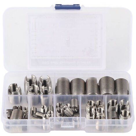 Eosnow Insert fileté autotaraudeur, inserts de fil, réparation intérieure longue durée pour renforcement