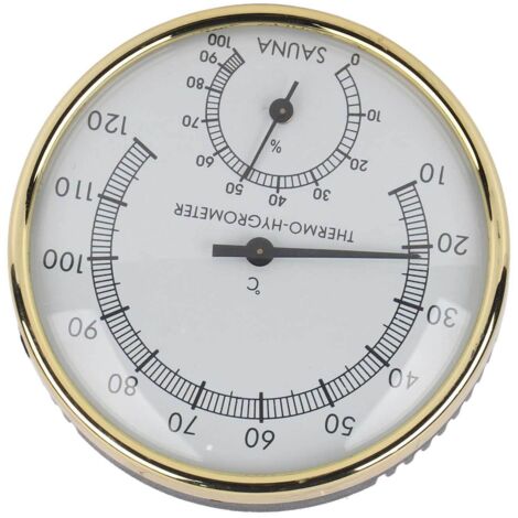 Eosnow Intervallo di misurazione della temperatura interno 10 ℃  120 ℃ ygro-termometro sauna termometro, hygro-termometro ospita magazzini