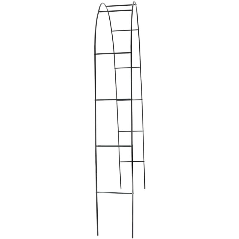 Eosnow - Jardinage mariage extérieur arc fer fleur support lune raisin luffa cadre d'escalade