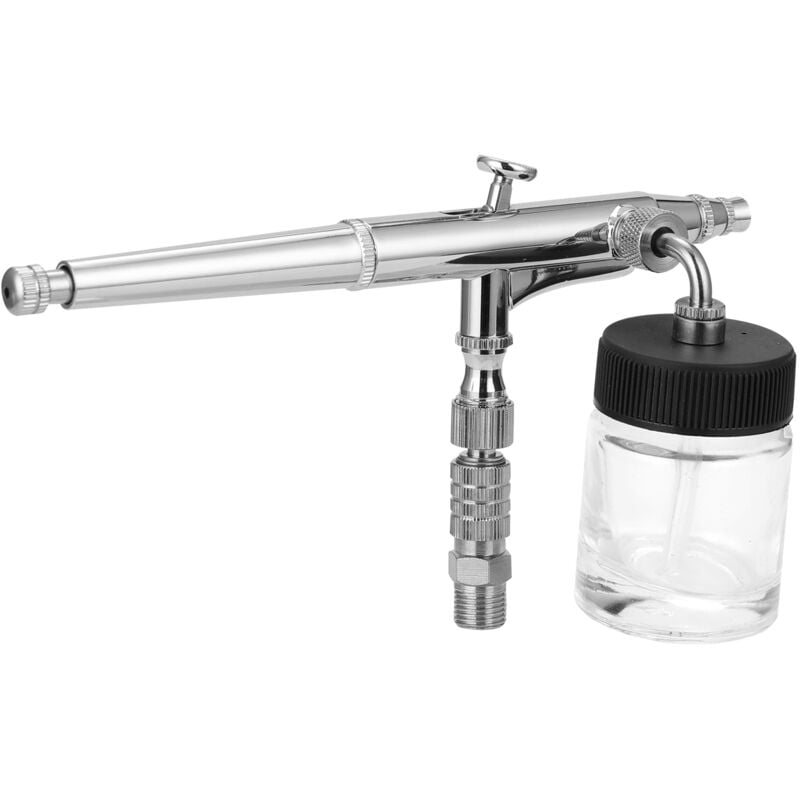 Eosnow - Kit aérographe professionnel, pour la fabrication de modèles, la peinture artistique, avec clé d'adaptation G1/8, 2 godets de fluide, 2