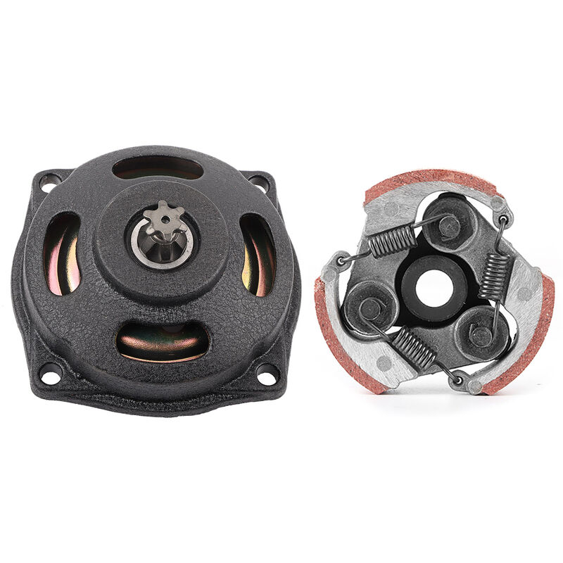 Jeffergarden Embrayage de Vélo de Poche, Kit de Boîte de Vitesses à 6 Dents pour Mini Moto Quad 47 49 Cc