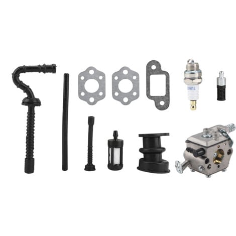 Eosnow Kit de carburateur pour Stihl MS210 MS230 MS250 021 023 025 Trononneuse Carb Filtre à air