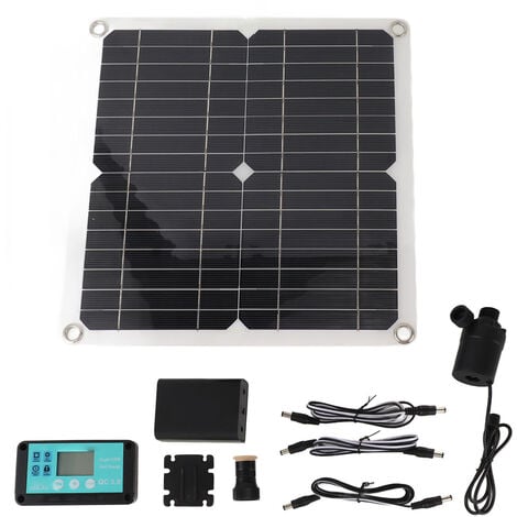 Pompes à eau solaires et kits avec panneaux photovoltaiques