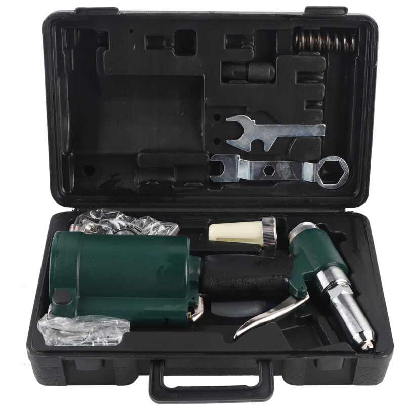 Eosnow - Kit de riveteuse pneumatique pour pistolet à rivets hydraulique à air industriel, 2,4 à 4,8 mm