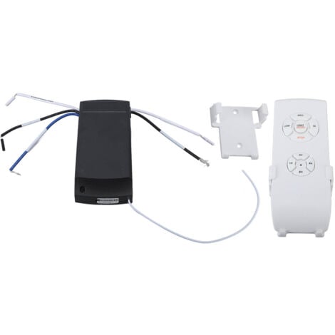 Eosnow Kit de télécommande de ventilateur de plafond universel, Kit de télécommande de ventilateur de plafond sans fil, Version anglaise 85-240V