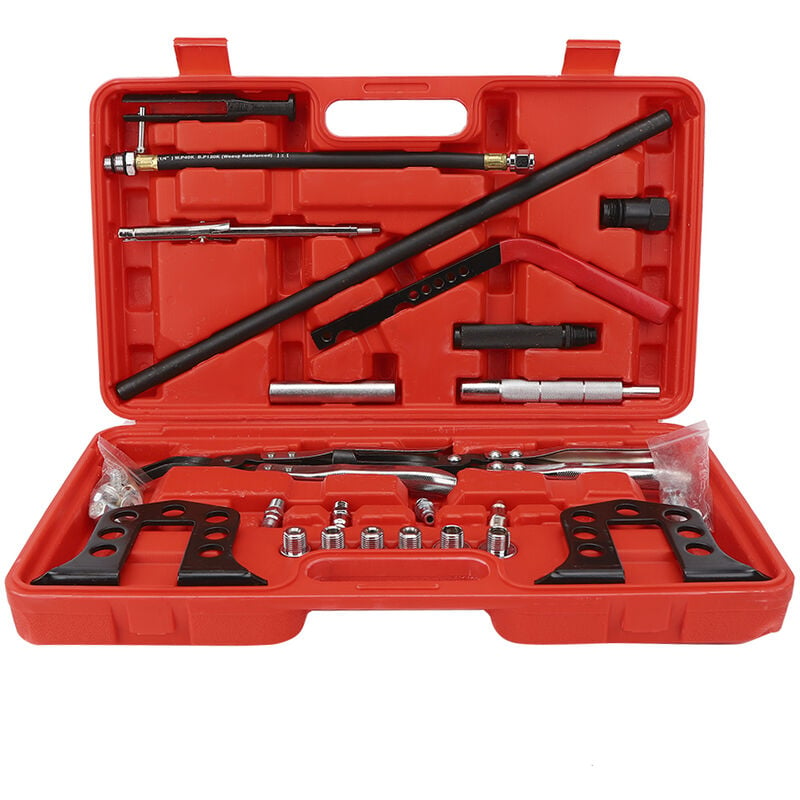 Kit d'outils d'entretien de culasse, installateur de retrait de compresseur pour moteur 8 16 24 soupapes - Eosnow