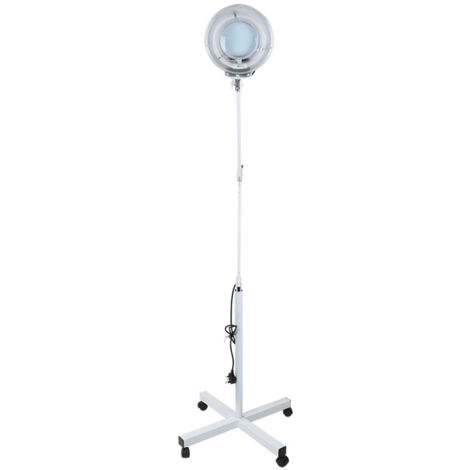 Eosnow Lampada da tavolo con lente d'ingrandimento, presa europea, durevole, più chiara, 5X, 220 V, per negozio di orologi, dentista, clinica, salone di bellezza a casa
