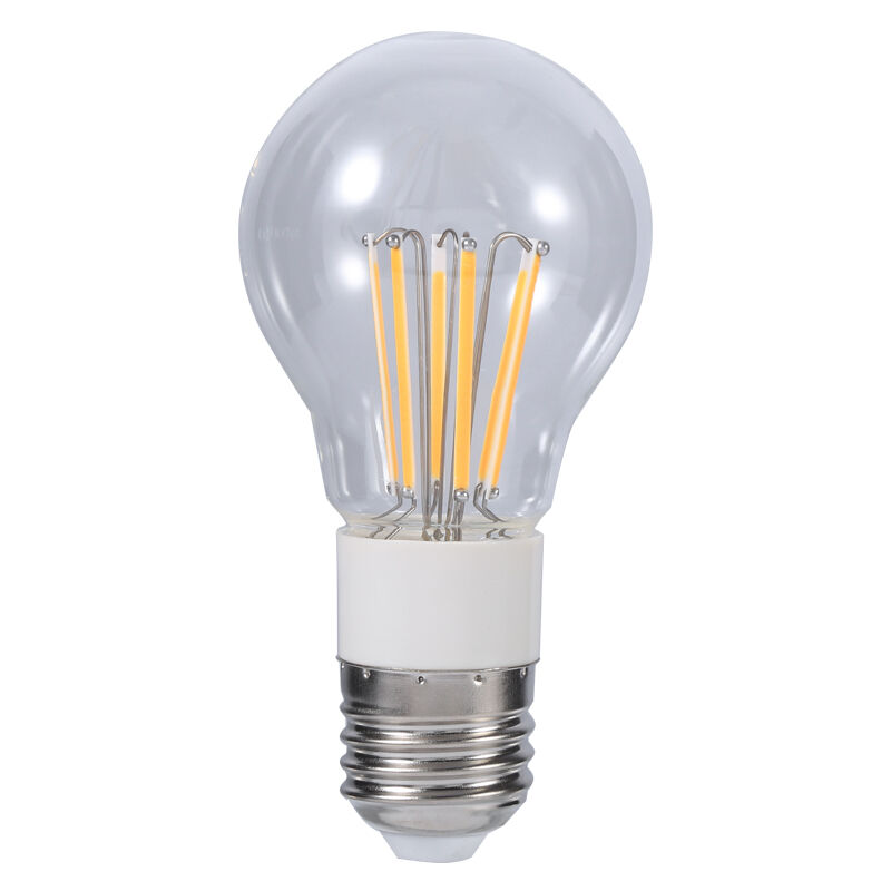 Image of Eosnow - Lampadina a filamento led cob E27 da 12 v, luce non dimmerabile da 360 gradi, nuova (6 w bianco caldo)