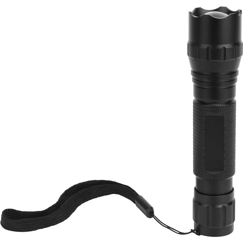 Eosnow - Lampe de poche led haute puissance 501B, lumière forte, éclairage ir 940nm, Vision nocturne, torche Zoomable, noir
