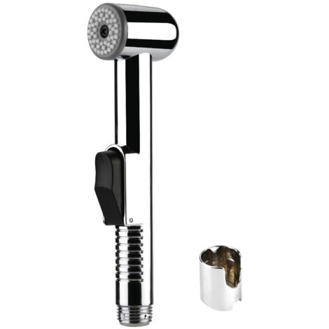 Eosnow Langlebiger Shattaf Douche-Bidet-Handbrausekopf aus ABS-Kunststoff mit verchromter Handbrause