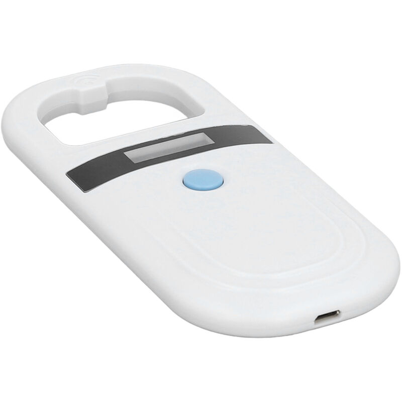 Eosnow - Lecteur d'étiquettes d'animaux Portable, 134.2KHz, 128 enregistrements, stockage de données, Scanner de puces d'animaux pour animaux de