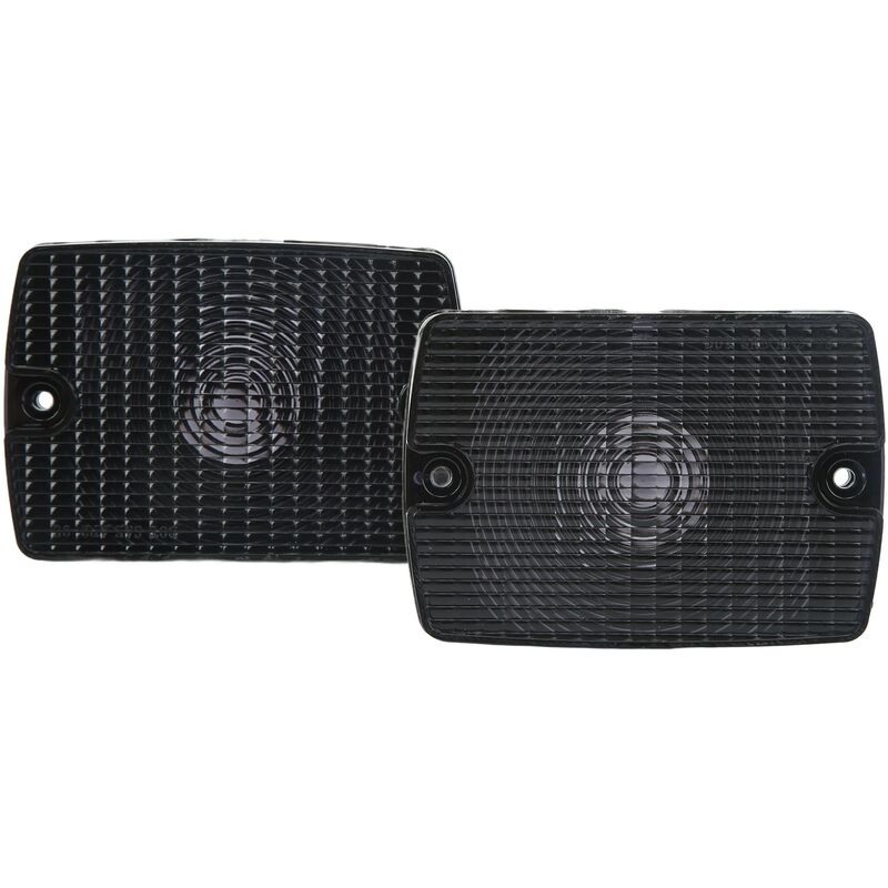 Lentille de clignotant avant 56001378, forte Transmission de lumière, remplacement pour Jeep Wrangler yj 1987 – 1995, noir - Eosnow