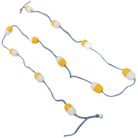 Eosnow Linea di corsia galleggiante da 5 m (7 cm), corda di sicurezza riutilizzabile in PVC per piscina, per uso interno