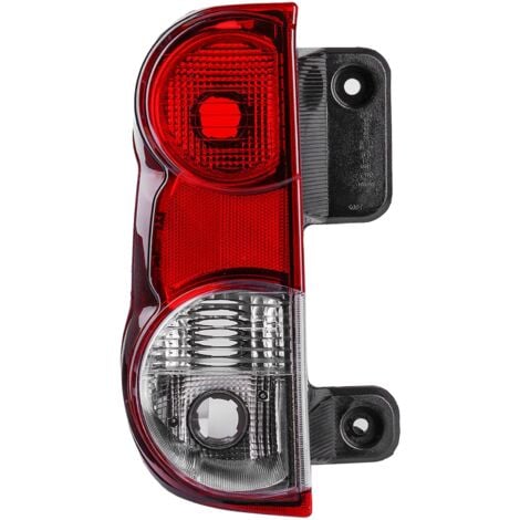 Eosnow Luces traseras de coche de alto brillo, luz de freno trasera izquierda y derecha, conjunto de lámpara trasera para NV200 26550 JX00A