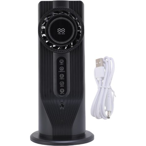 Eosnow Luftkühler -Luftbefeuchter 100L 6 Geschwindigkeiten USB betrieben Desktop -Kühllüfter tragbarer Conditioner mit 6H -Timerfunktion