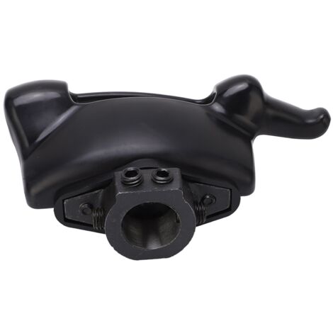 Eosnow Máquina cambiadora de neumáticos negra, Kit de cabeza de pato desmontable con montaje de plástico y hierro, diámetro 30mm