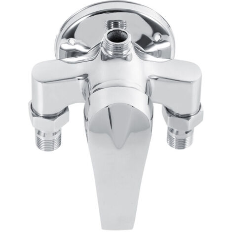 Eosnow Mélangeur d'eau chaude et froide à filetage mle G1/2 ", vanne de contrle de mélange pour salle de bain et douche