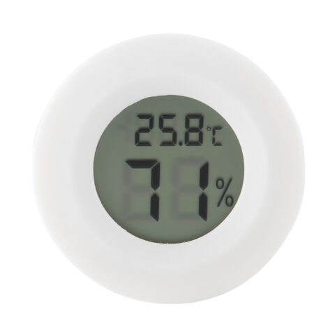 Eosnow MINI Digital LCD Higrometro Hygrometro Forma di temperatura di temperatura Terratta per rettile