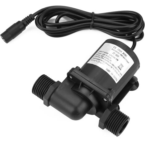 BJYX Pompe à eau DC 12V 60W Micro Pompe à eau à diaphragme électrique  Commutateur automatique 5L / min Pompe à eau de pulvérisation de lavage de  voiture à haute pression