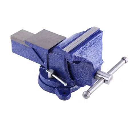 Eosnow Morsa per fresatura per metalli, in ghisa blu, per impieghi gravosi (5")