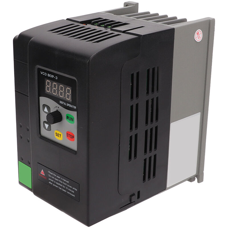 Eosnow - Moteur à fréquence variable, convertisseur d'affichage numérique, 3 phases, entrée 380-440V, sortie 0-440V, 3kw, 7,5 a