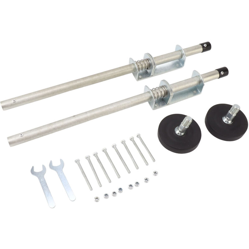 Eosnow - Niveleur d'échelle réglable 2 pièces, pieds de nivellement d'échelle de 60cm pour plate-forme Stable et niveau du sol