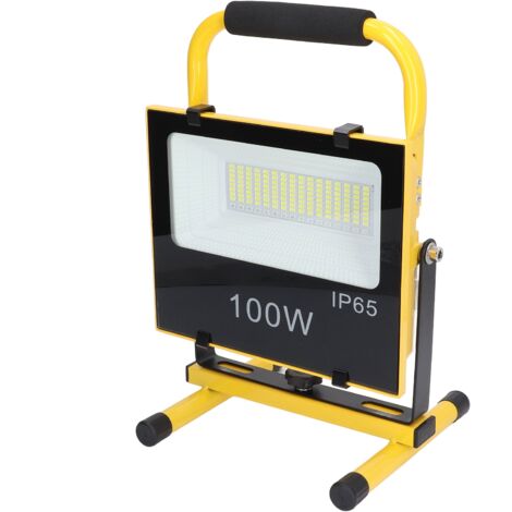 Eosnow Outdoor Flood Light Rehoargable LED IP65 wasserdichte tragbare Lampe 100W 9000 lm 6500k