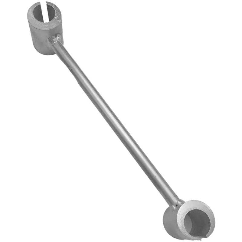 Eosnow - Outil de réglage de charnière, clé de réglage des espaces de porte à double extrémité en acier allié, pour la réparation