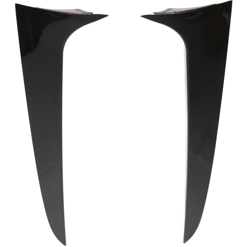 Eosnow - Paire de becquet latéral de fenêtre arrière, aile gauche droite de remplacement noir brillant pour X3 F25 2011 – 2017