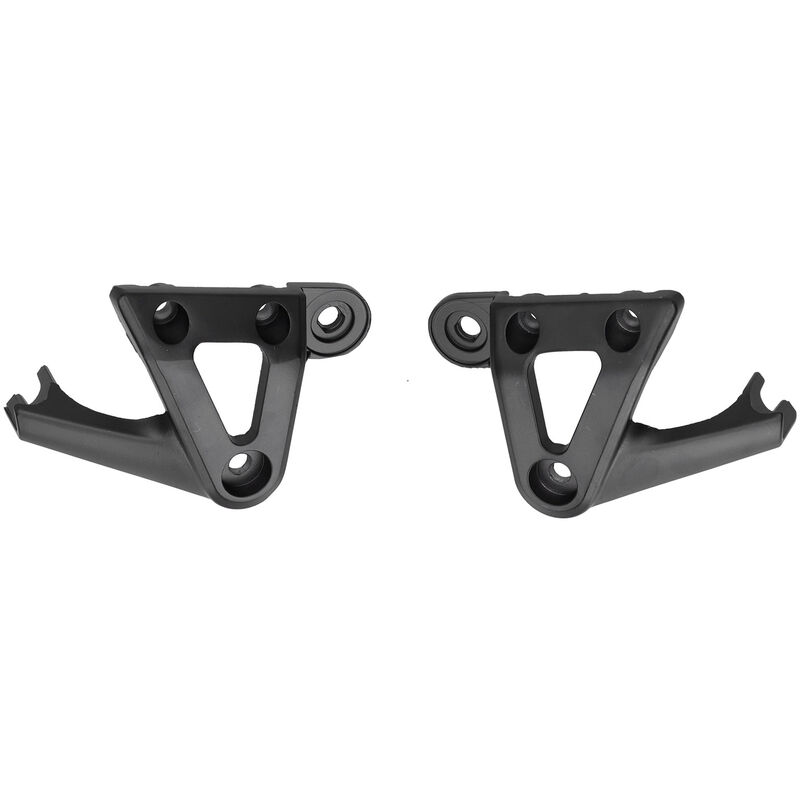 Eosnow - Paire de supports de montage de phares adaptés à Honda Hornet 900 CB900 919 CB400 vtec 1 2 3 4, noir