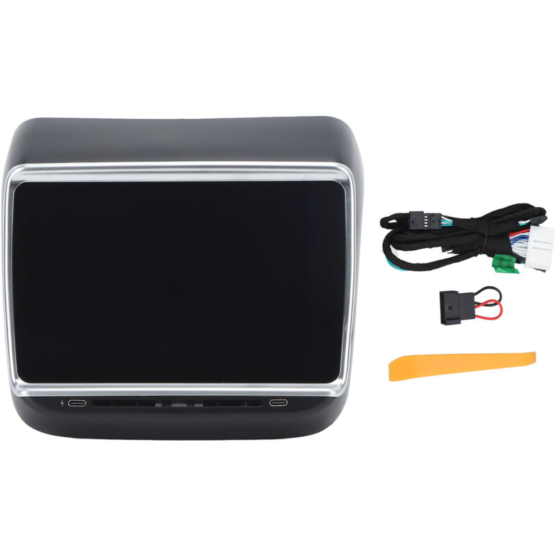 Panneau d'affichage de siège arrière 7,2 pouces, pour Android 11.0, écran tactile hd, ips, lecteur multimédia de remplacement pour Tesla modèle 3
