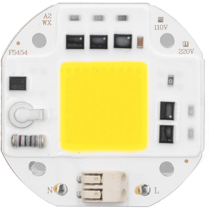 Perle de lampe cob puce led haute puissance haute luminosité lecteur gratuit pour lampe de bricolage projecteur éclairage intérieur 220V100W blanc