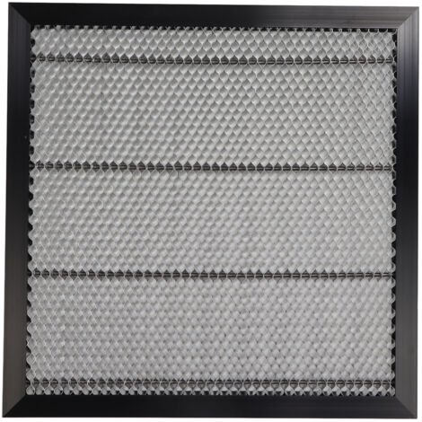 Eosnow Piattaforma per macchina da taglio laser Tavolo da lavoro per letto in lega di alluminio Design a rete 400x400mm