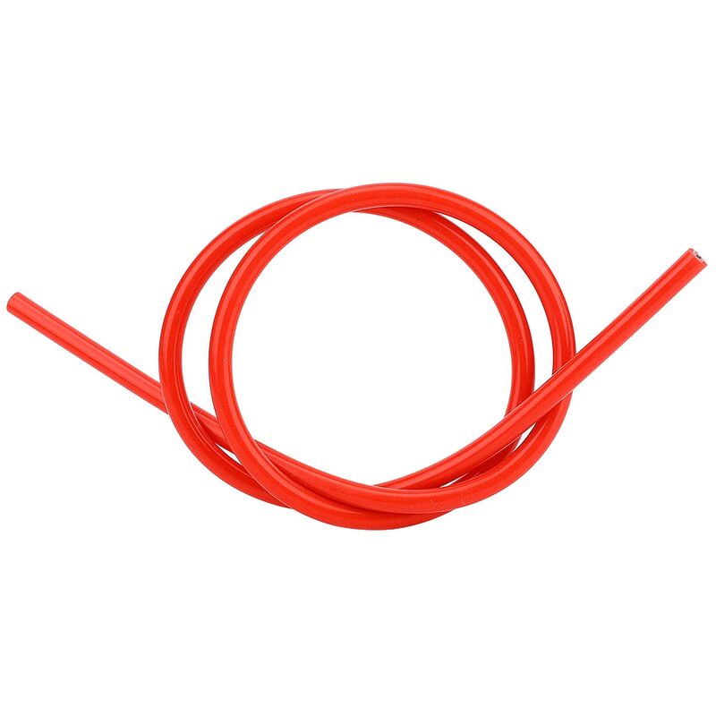 Eosnow - Pièce de rechange d'accessoire automatique de voiture de fil de cable d'allumage d'étincelle de Silicone de 8mm (rouge)