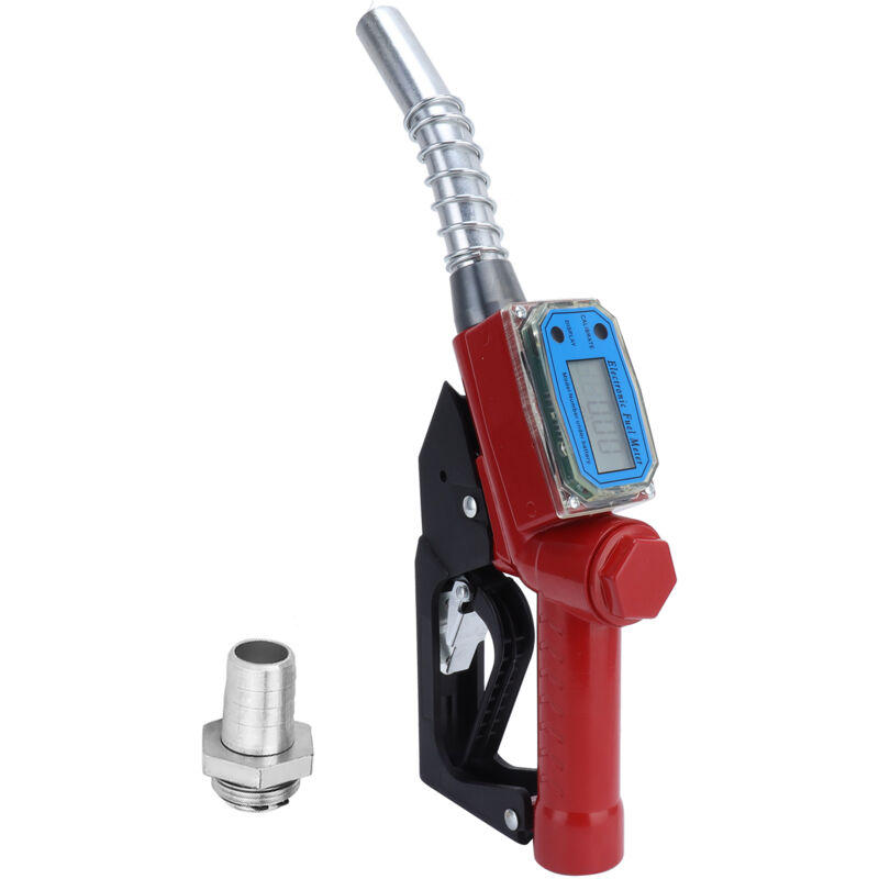 Eosnow - Pistolet de distribution d'huile de buse de compteur de distribution de carburant de mesure électronique (avec batterie)