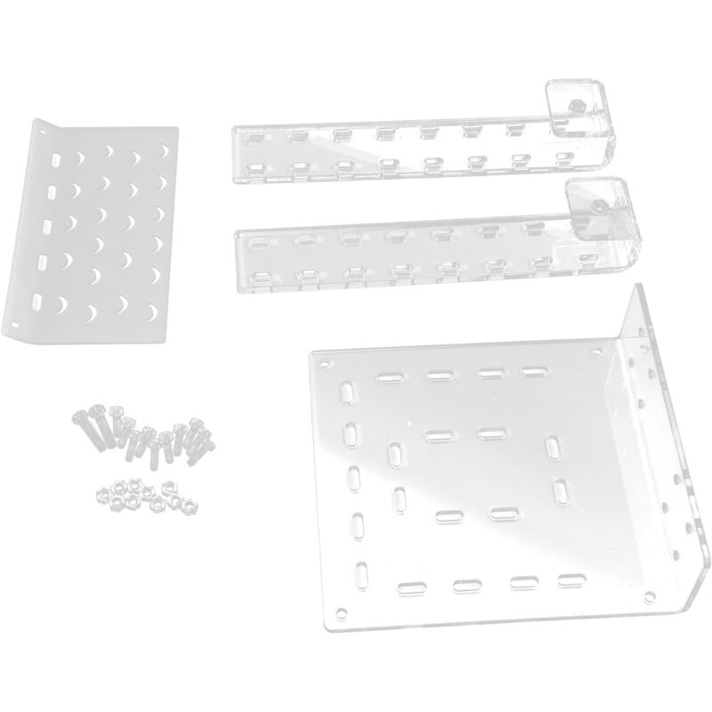 Eosnow - Plate-forme de repos pour tortues, grande taille, en acrylique Transparent, terrasse de repos pour Aquarium, réservoir de poissons